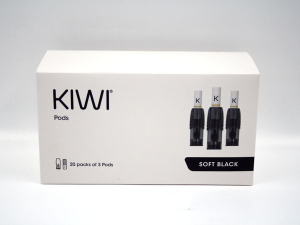 KIWI Pods Soft Black Pod Kartuschen 