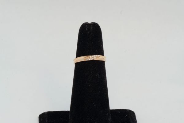 Roségold Ring mit Zirkonias