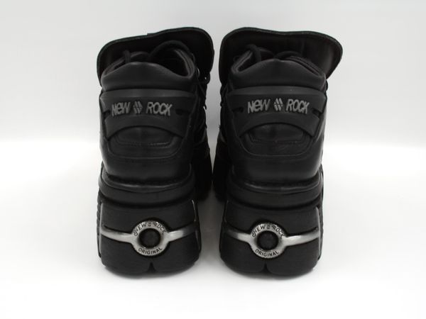 NEW ROCK Boots Black M-106-S112 