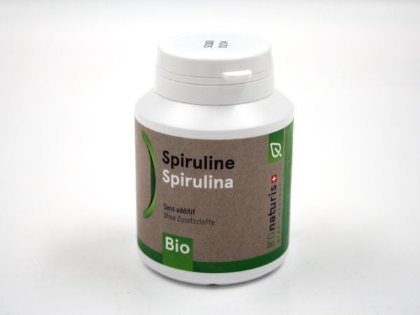 BIONATURIS Spirulina Tabletten ohne Zusatzstoffe 