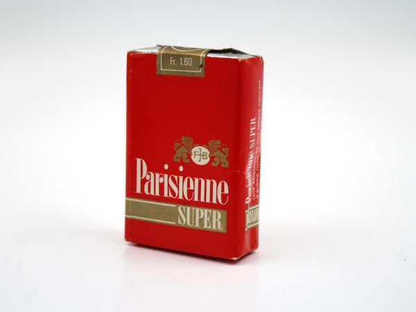 PARISIENNE Super Zigaretten ca. aus dem Jahr 1975 für Sammler 