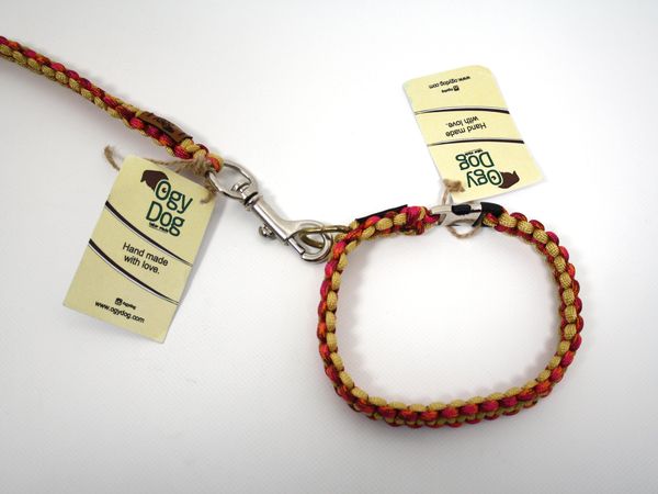 OGY DOG Hundeleine & Halsband - Handmade 