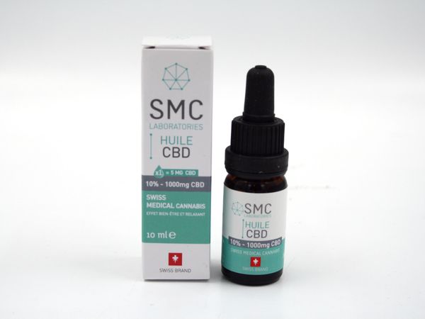 SMC 10% CBD Öl für die Mundhygiene 